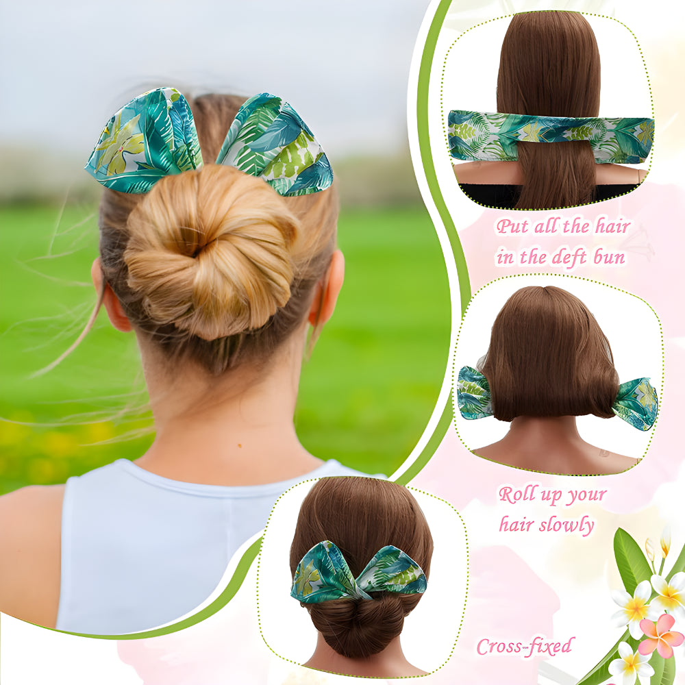 Knotted wire hair band