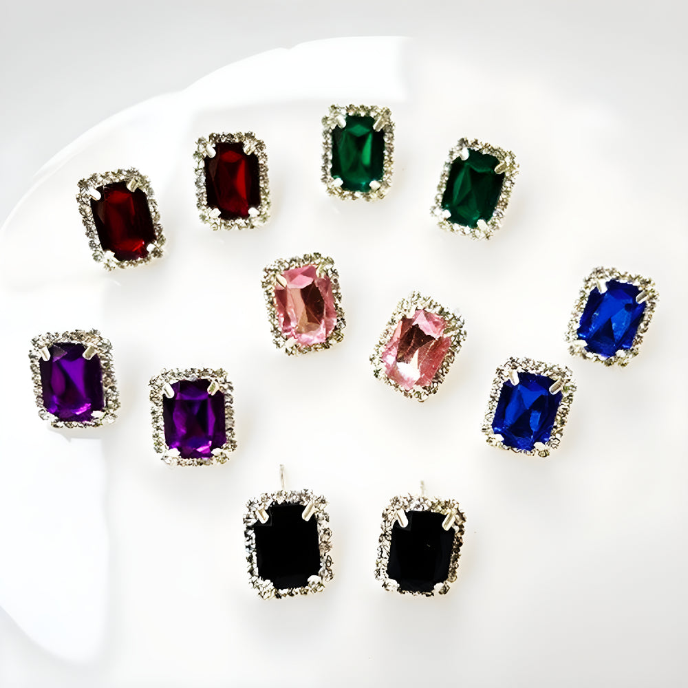 Best multi-color diamond earrings - 2025 | fast shipping