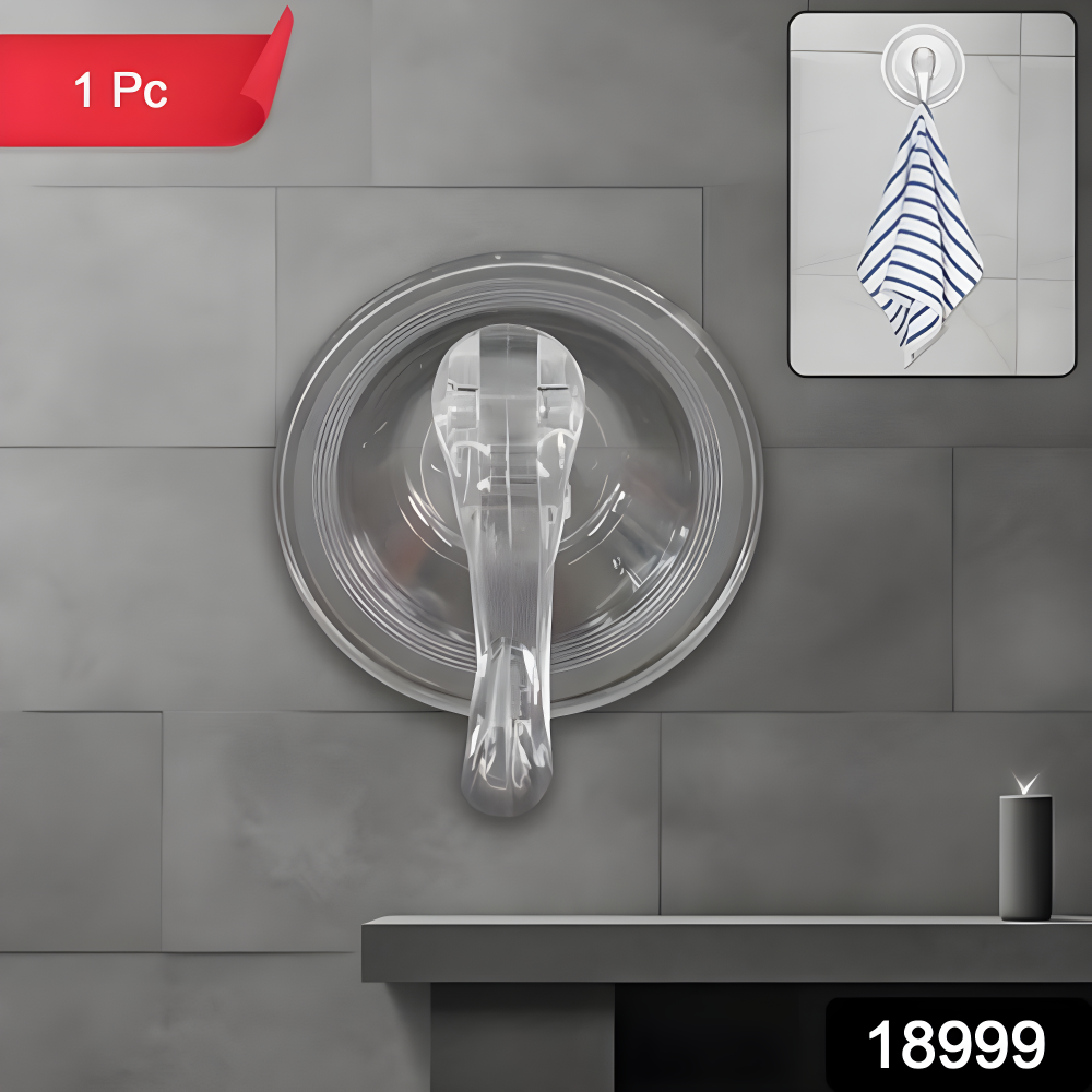 Suction cup wall hook