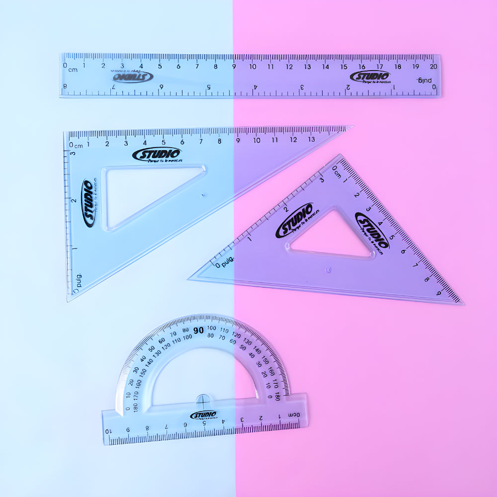 4-piece geometry set