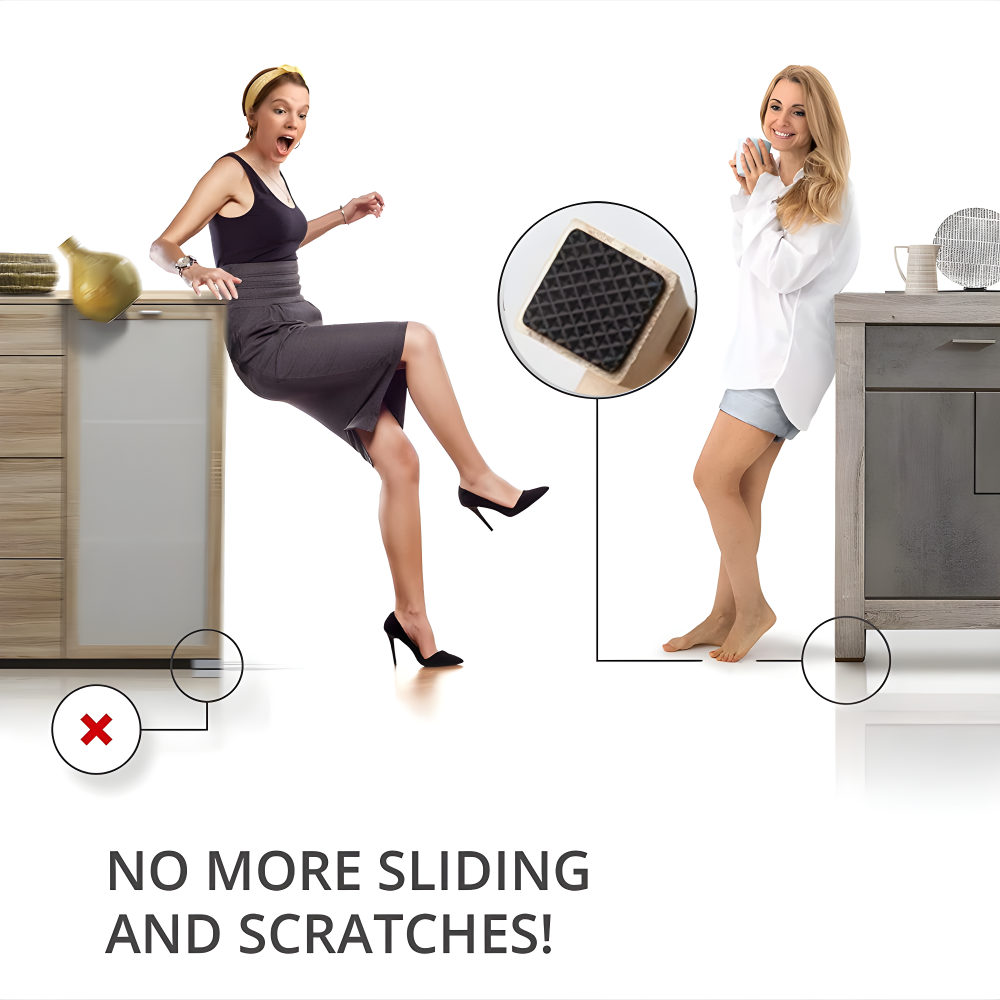 Anti-Slip Furniture Foot Pad - Home Improvement