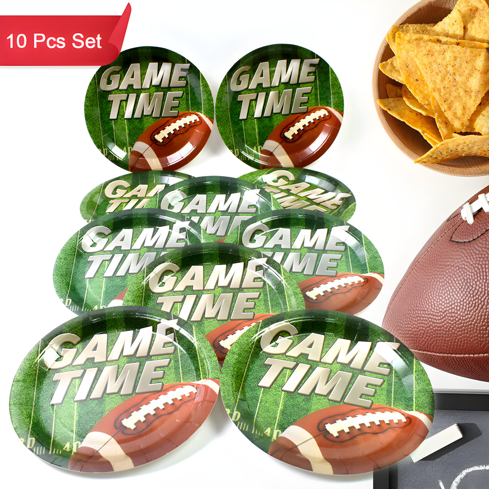 Birthday paper plates set