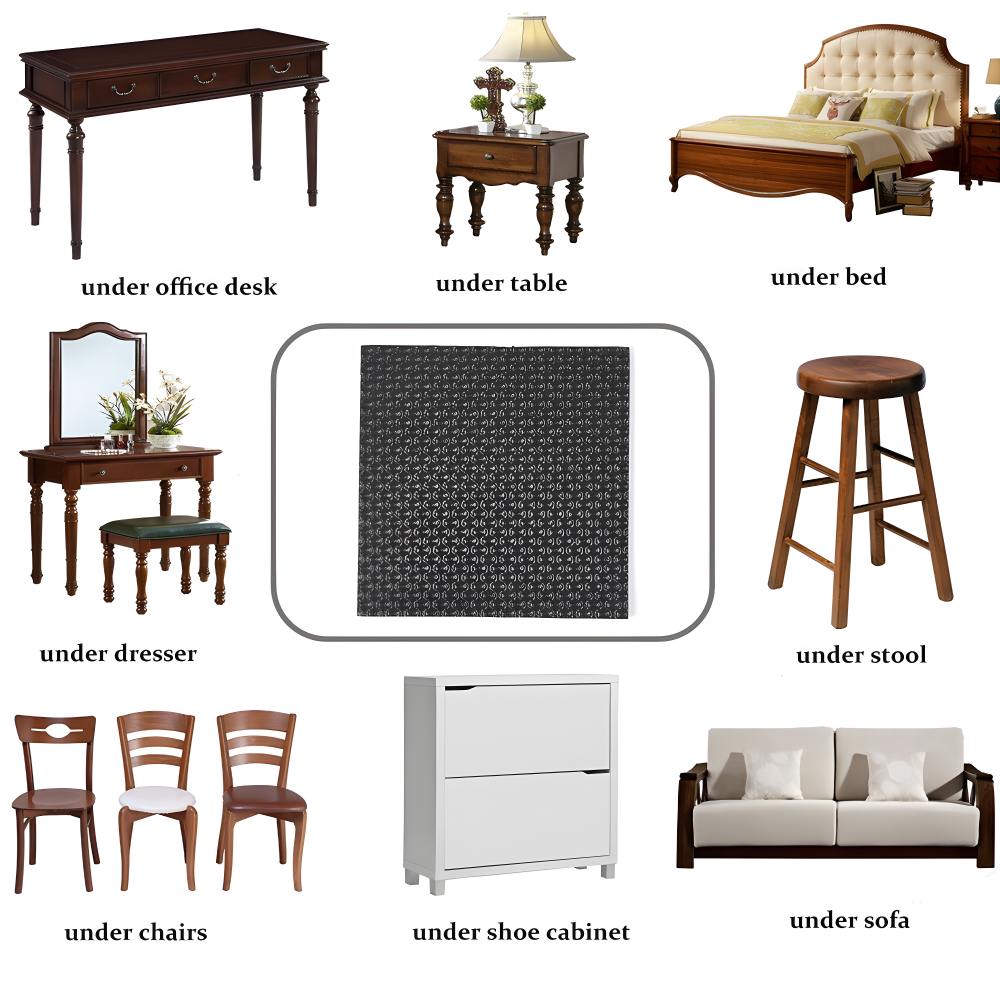 Anti-Slip Furniture Foot Pad - Home Improvement