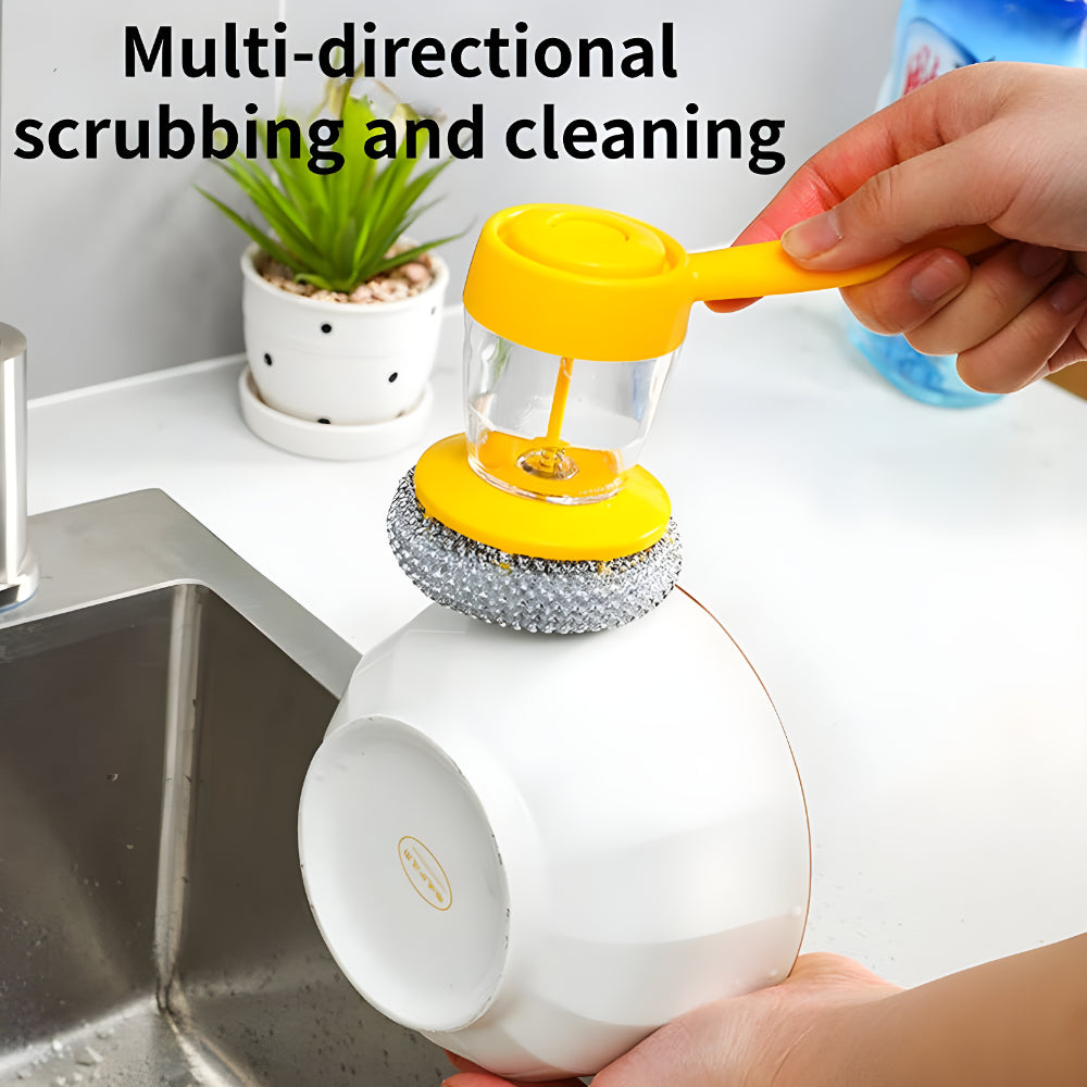 Best soap dispensing scrub brush - household cleaning supplies | 2025 | fast shipping