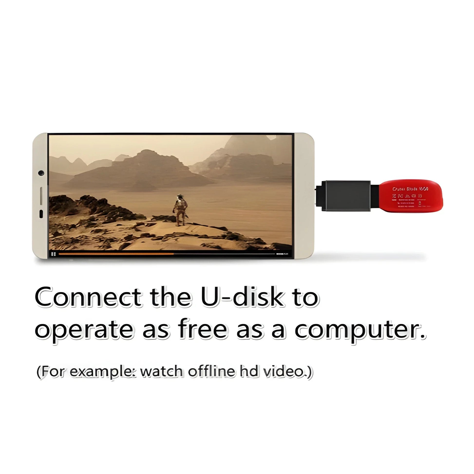 USB-C to Micro OTG Adapter - Electronics