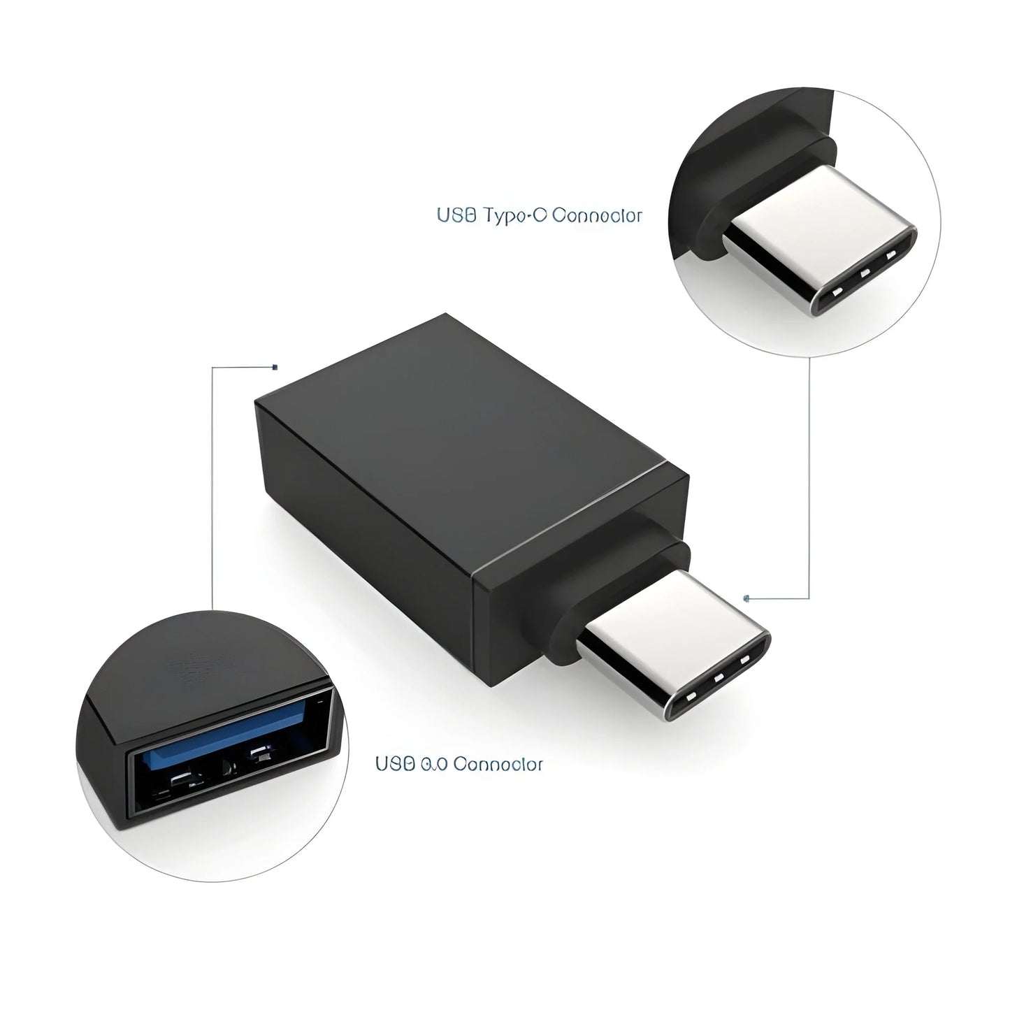 USB-C to Micro OTG Adapter - Electronics
