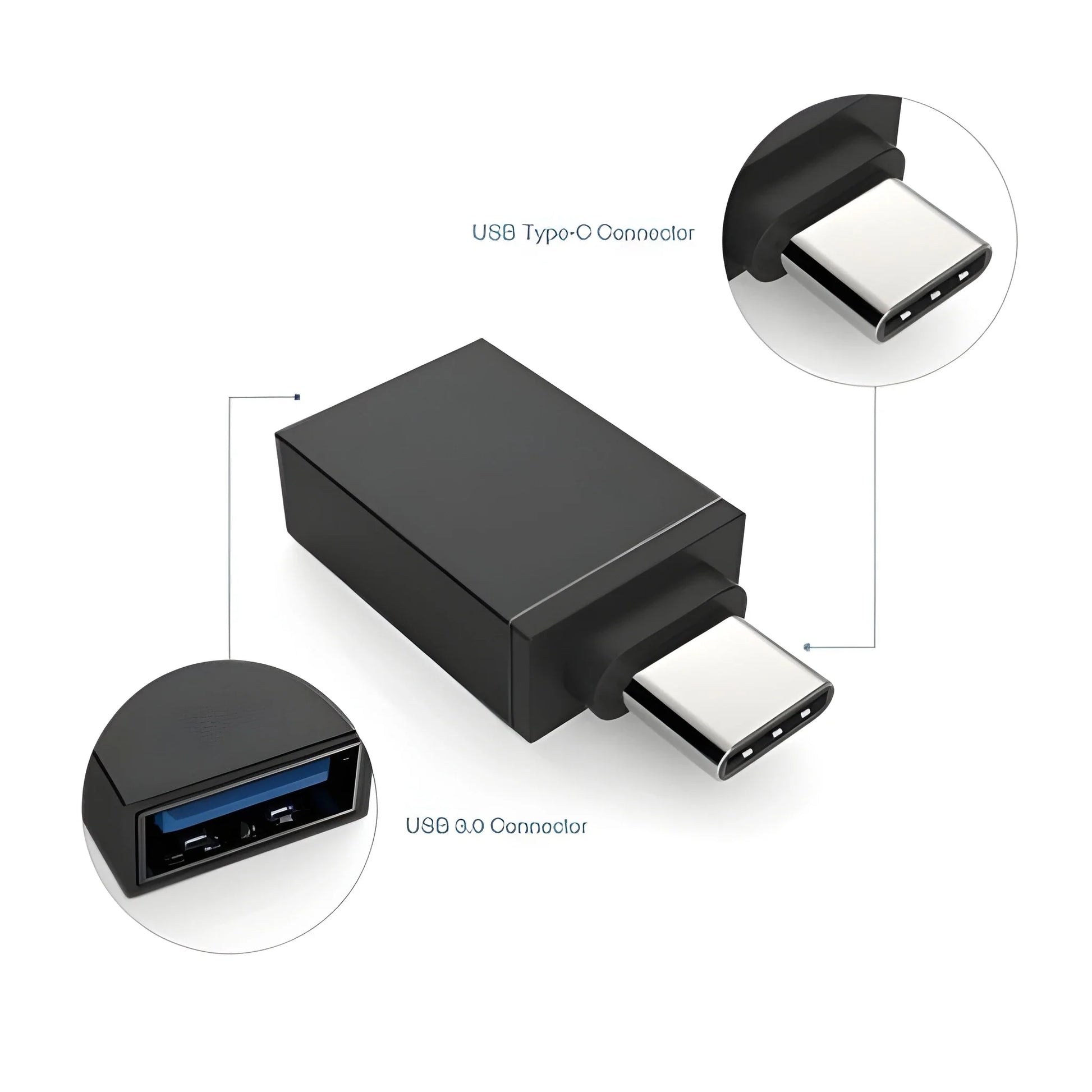 USB-C to Micro OTG Adapter - Electronics