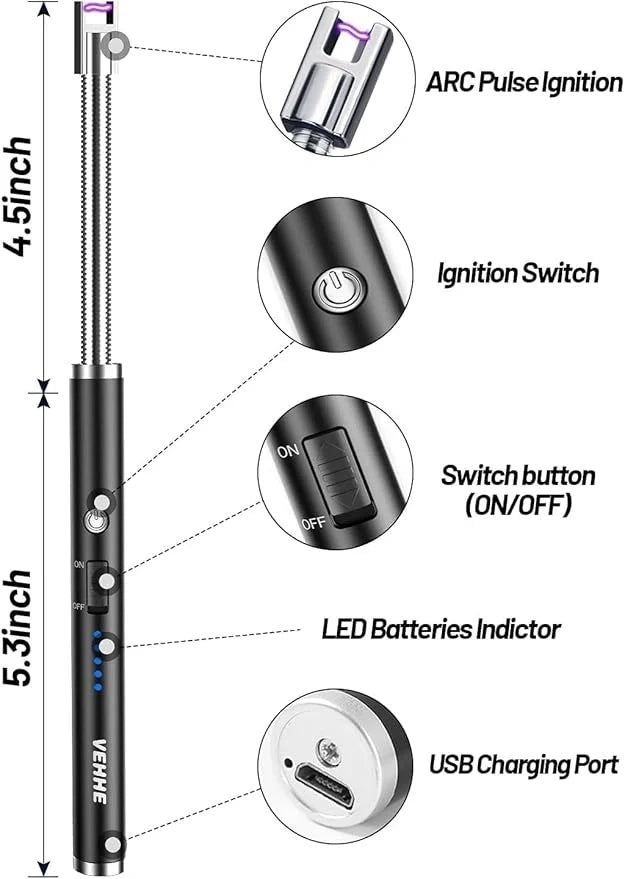 Best usb plasma lighter - metal lighters | 2025 | fast shipping