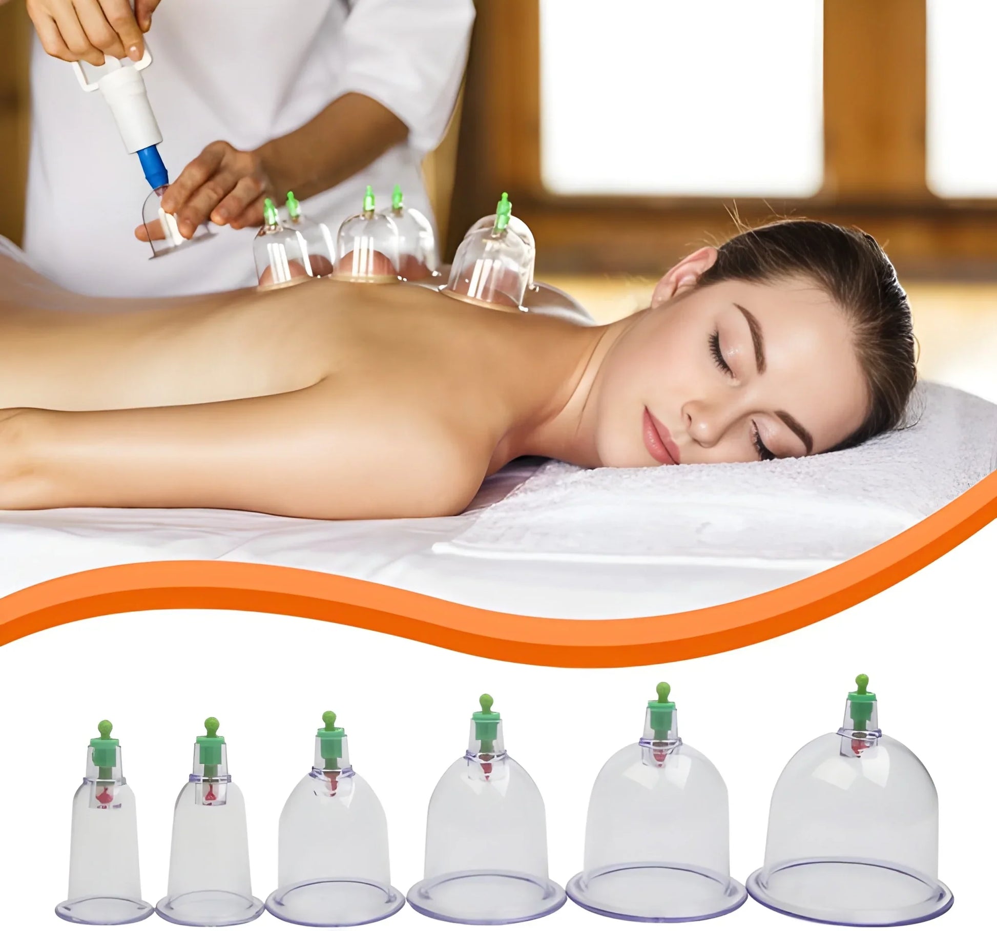 Best vacuum cupping set 6 pcs kit - health & beauty | 2025 | fast shipping