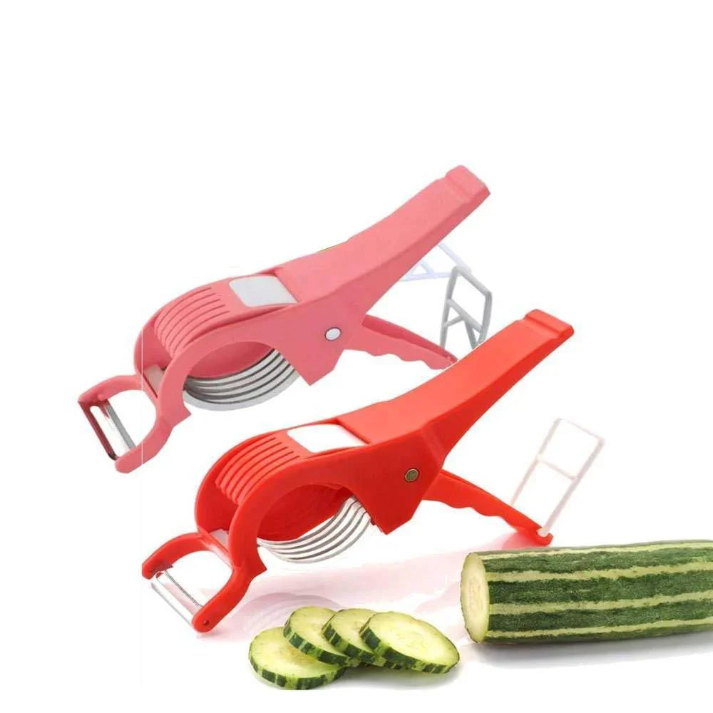 Best vegetable cutter with peeler – multicolour - kitchen slicers | 2025 | fast shipping