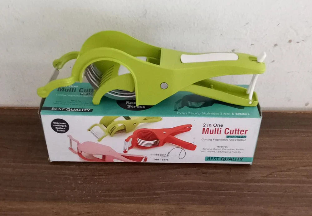 Best vegetable cutter with peeler – multicolour - kitchen slicers | 2025 | fast shipping