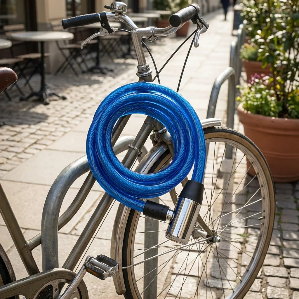 Best versatile pvc security lock - bicycle cable locks | 2026 | fast shipping