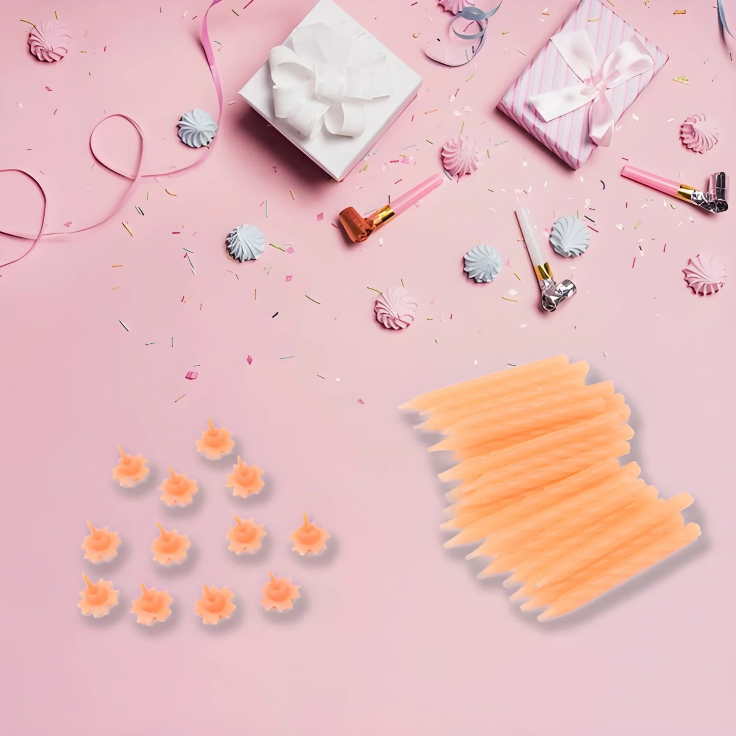 Vibrant Birthday Cake Candles - Home Improvement