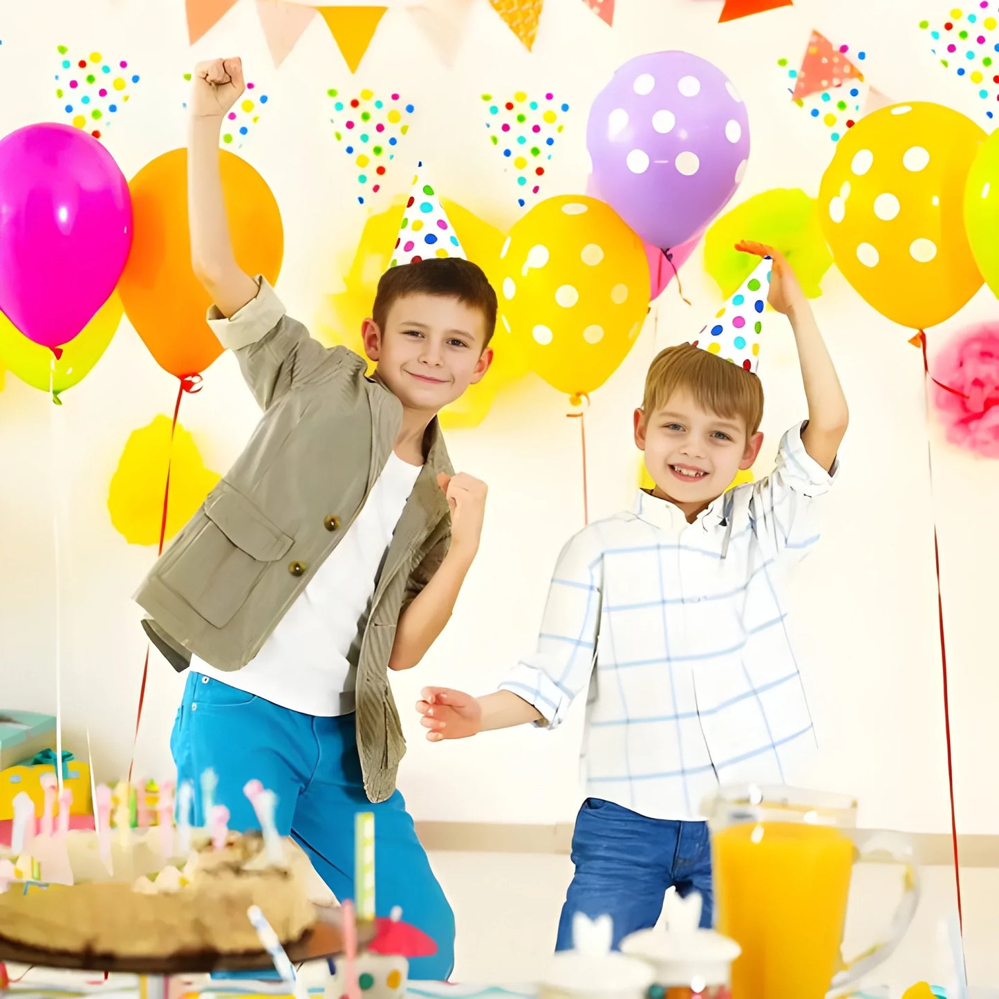 Vibrant Latex Party Balloons - Toys & Games