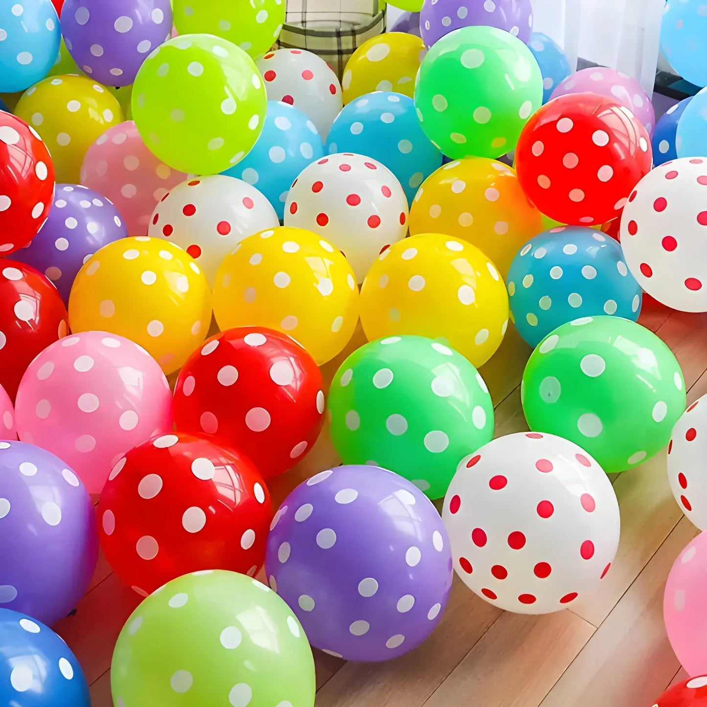 Vibrant Latex Party Balloons - Toys & Games