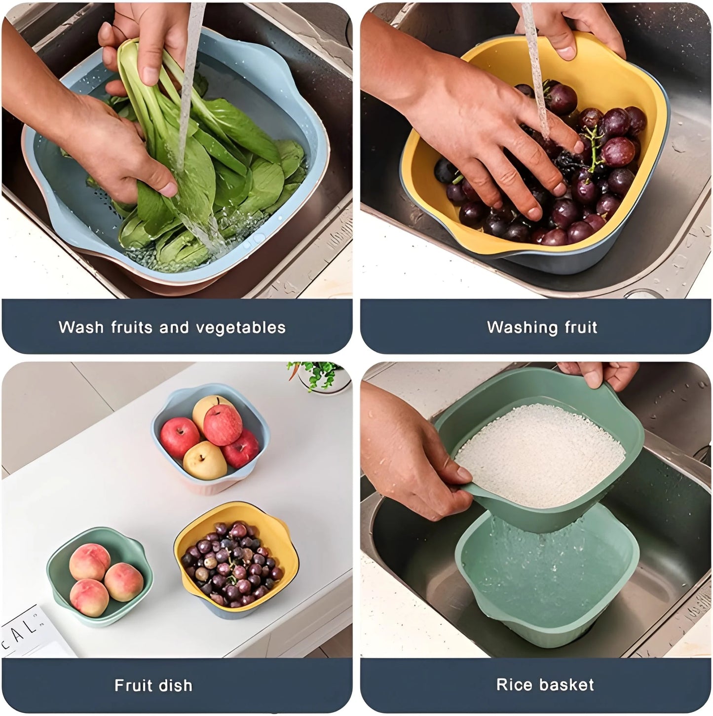 Best kitchen bowl plastic washing - home & garden | 2025 | fast shipping