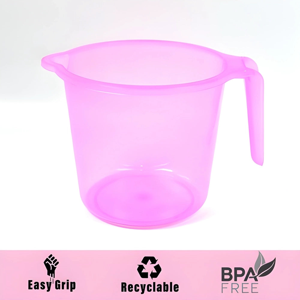 Transparent multi-use water mugs