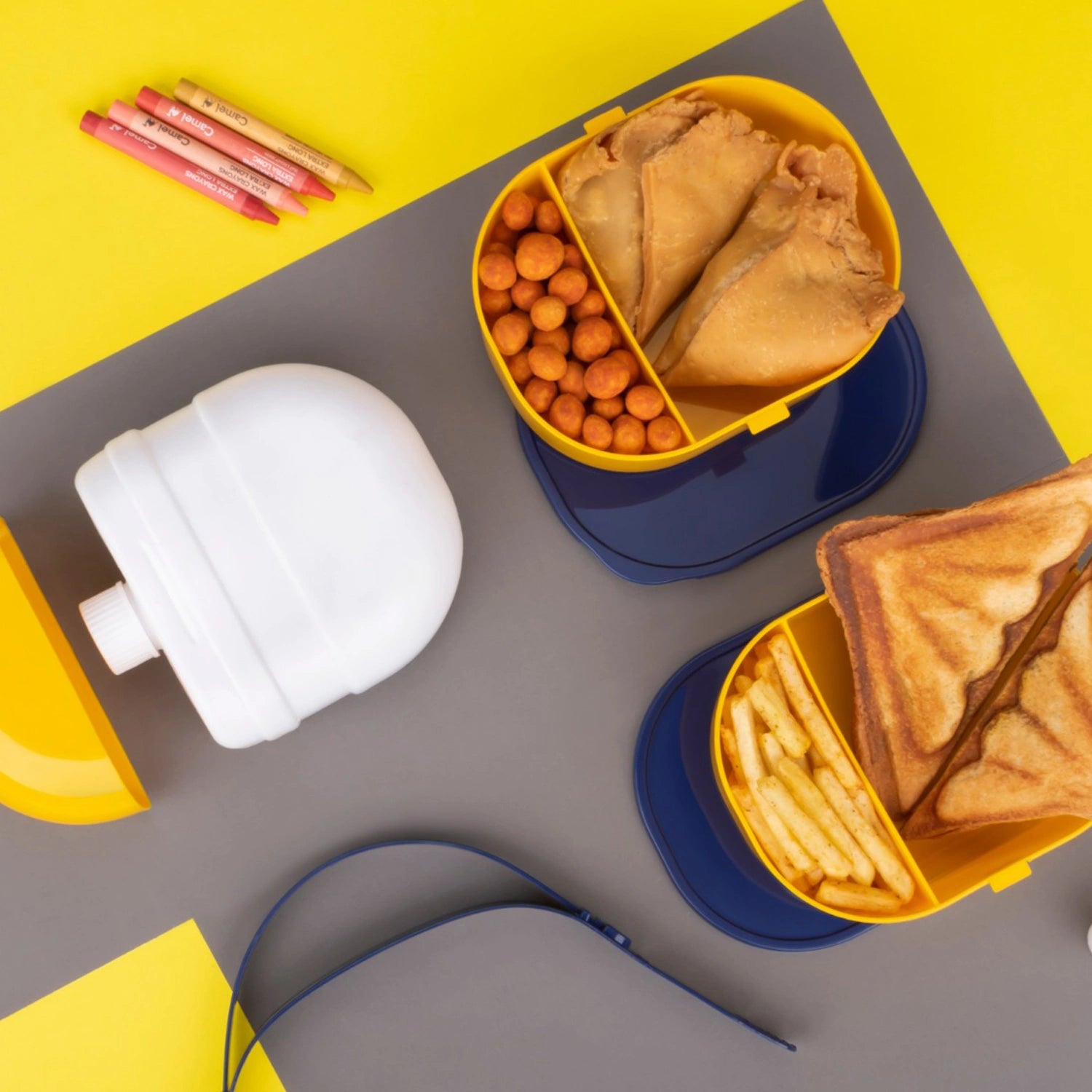 Mr. Chef lunch box with bottle