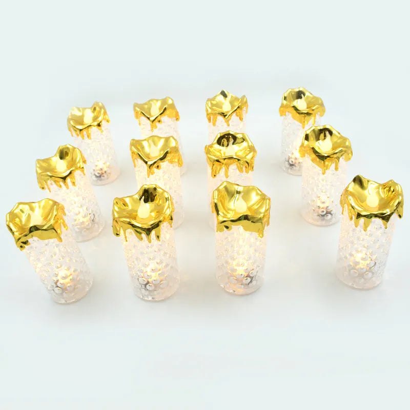 Best gold flameless candles led light (12 pc moq) - 2025 | fast shipping
