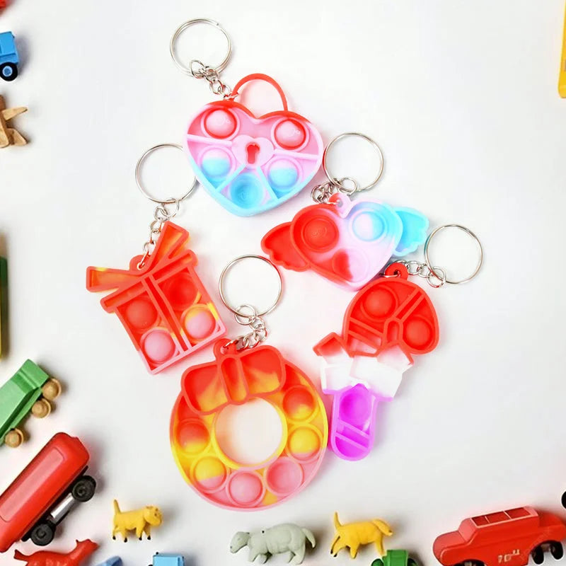 Pop It Keychain Toy - Toys