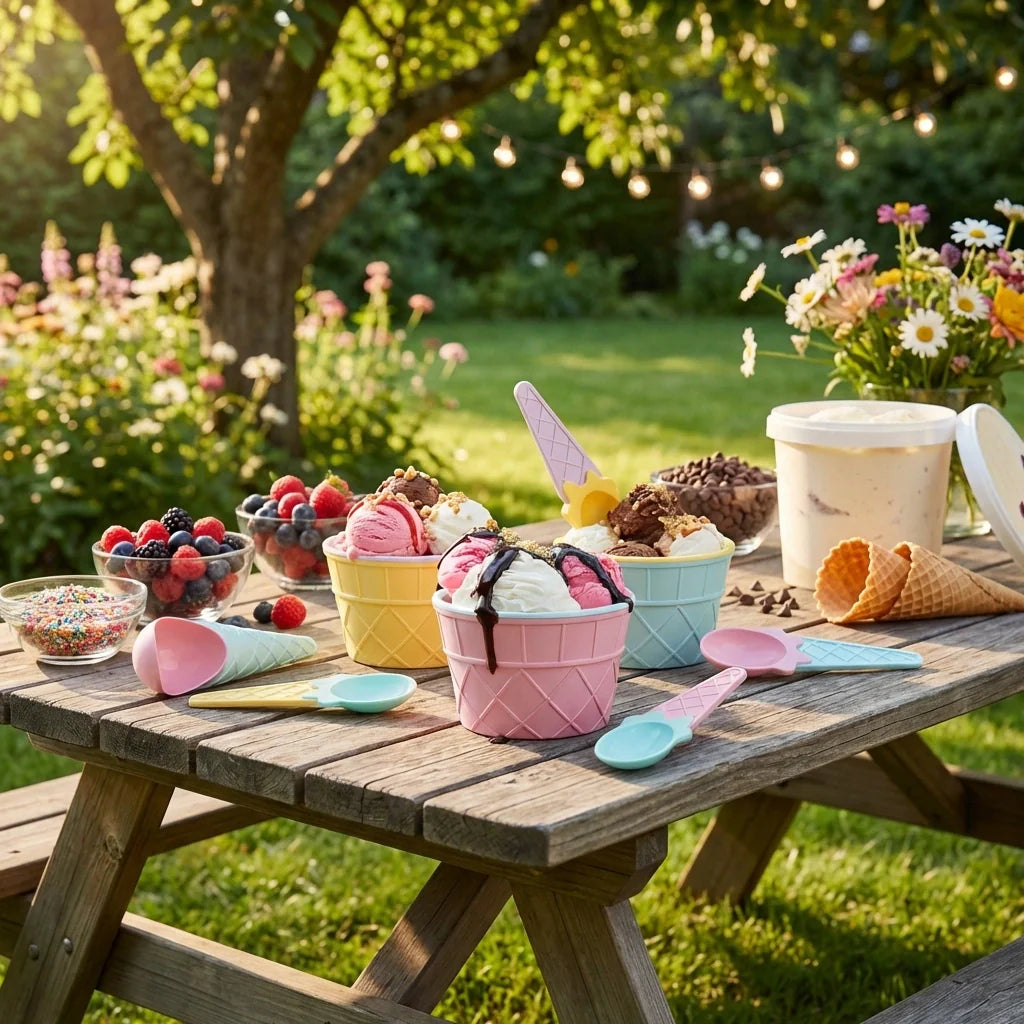 Best waffle ice cream bowl set - sugar bowls & creamers | 2026 | fast shipping