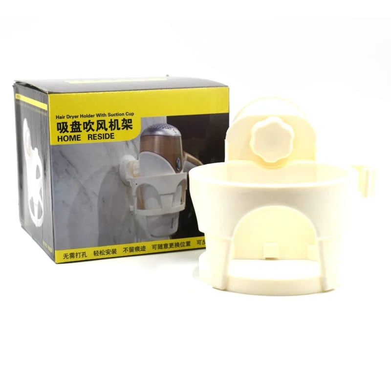 Wall-Mount Hair Dryer Holder - Home Improvement