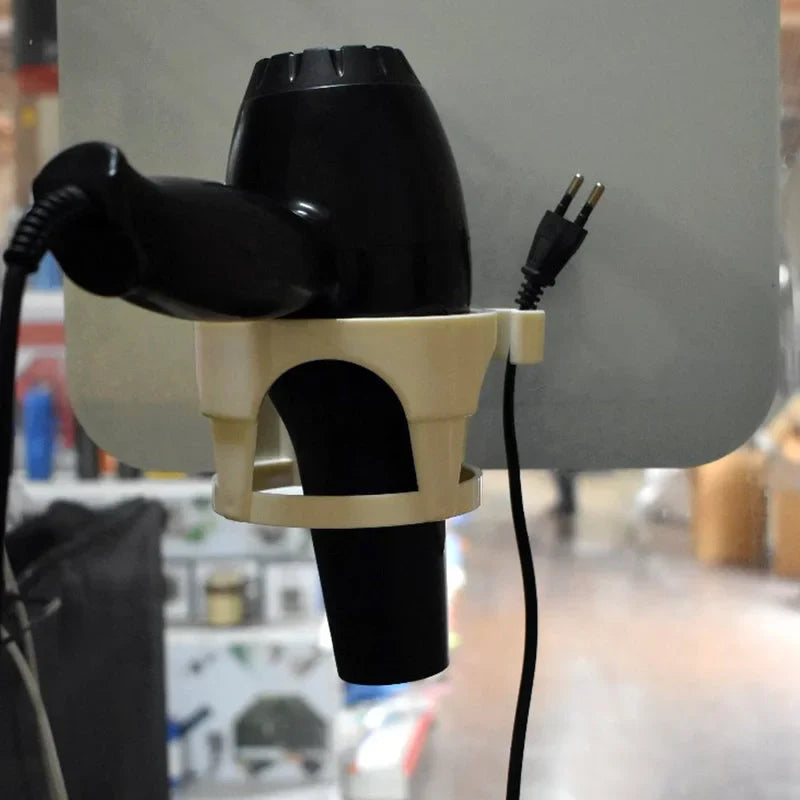 Wall-Mount Hair Dryer Holder - Home Improvement