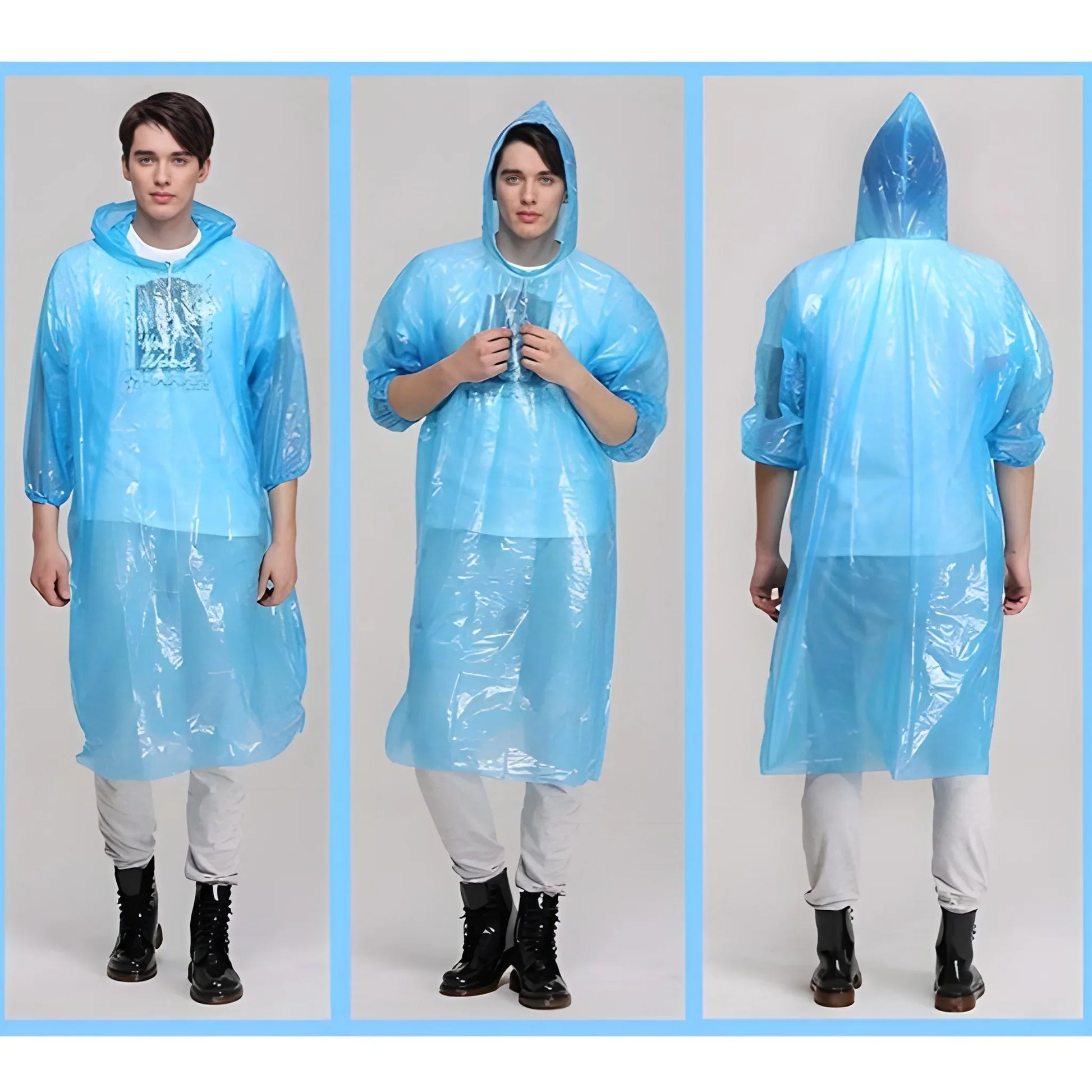 Wallet-Sized Emergency Raincoat - Garden & Outdoors