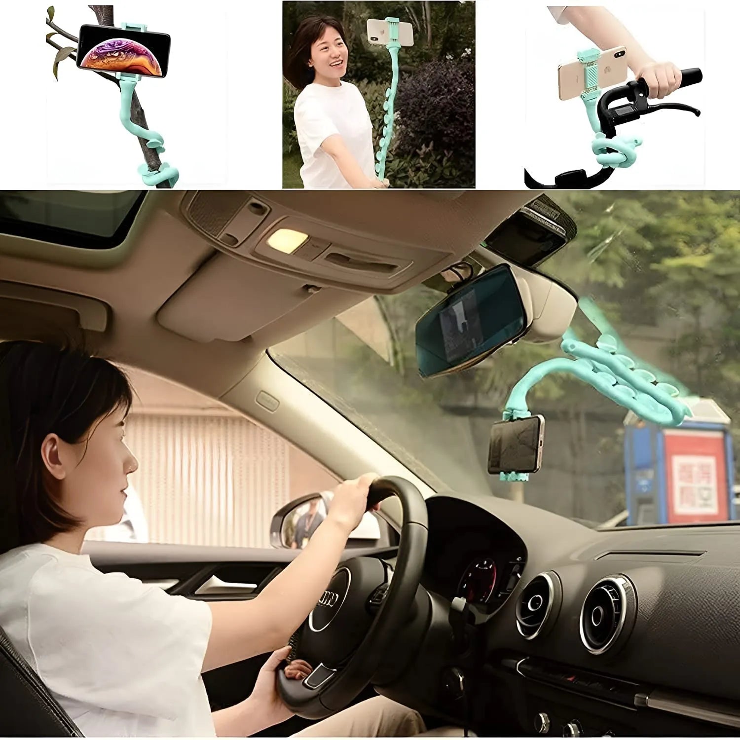 Warm Shaped Mobile Phone Holder - Accessories