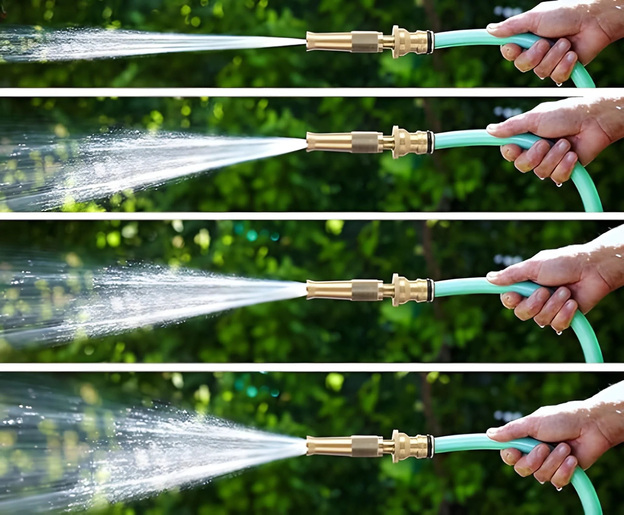 Water spray nozzle for pipe