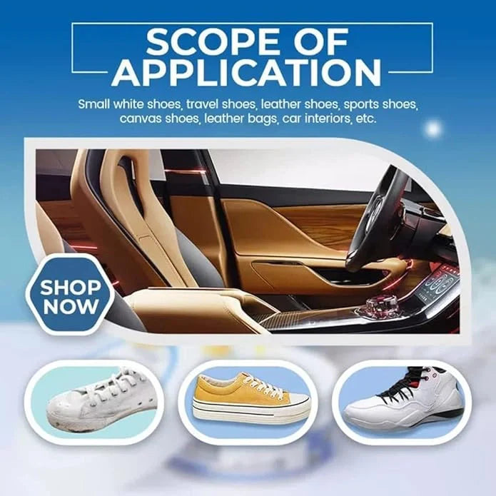 White Shoe Stain Remover – 260g - Home Improvement