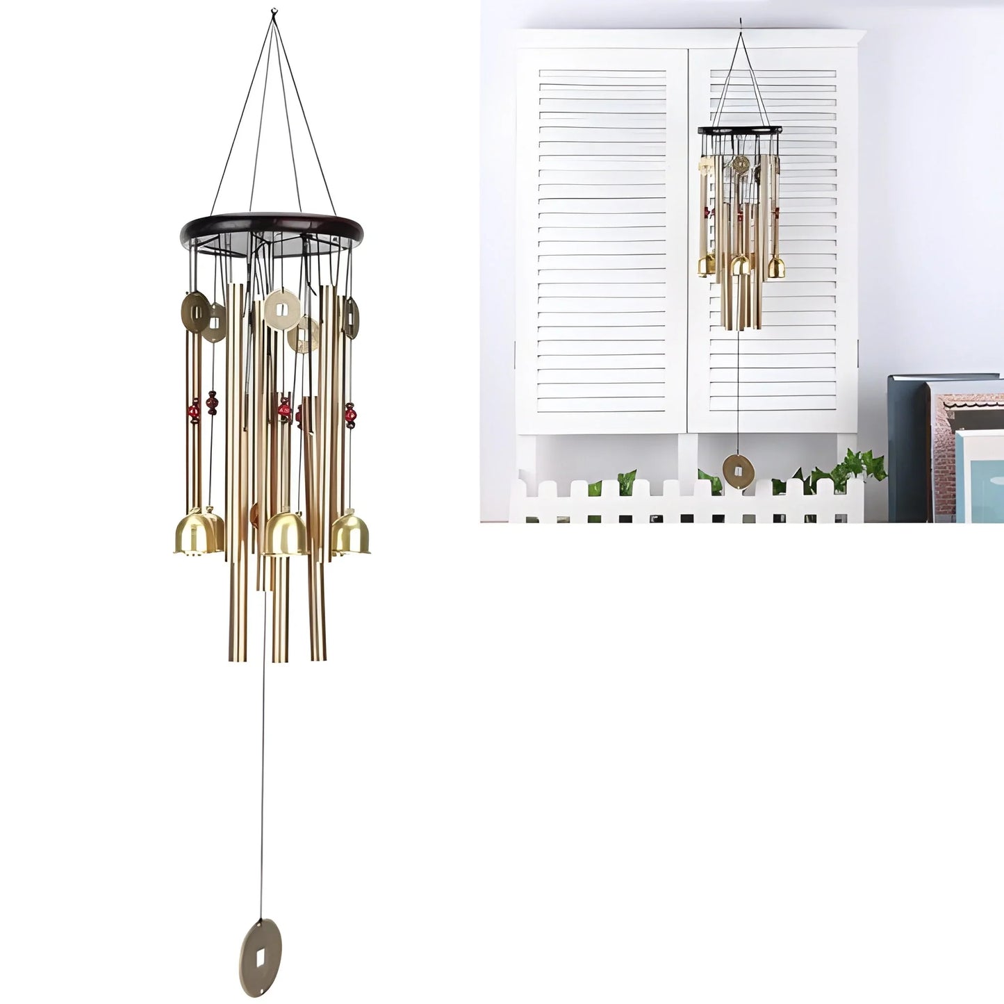 Best wind chimes outdoor hanging dragonfly - home & garden | 2025 | fast shipping