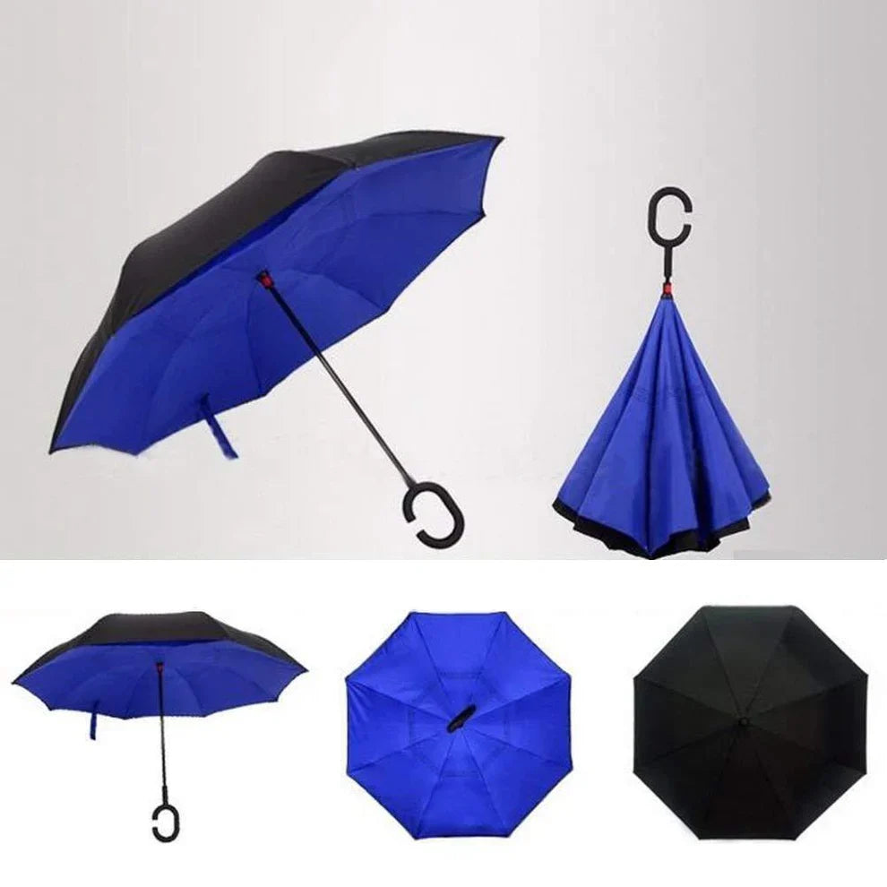 Best windproof reverse umbrella – c handle - rain umbrellas | 2025 | fast shipping