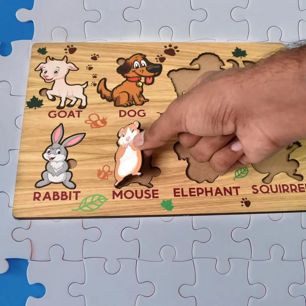 Best wooden animal puzzle board - & pegged puzzles | 2025 | fast shipping