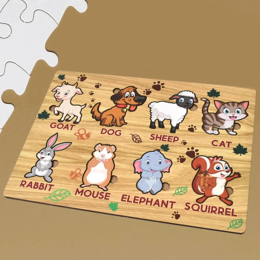 Best wooden animal puzzle board - & pegged puzzles | 2025 | fast shipping
