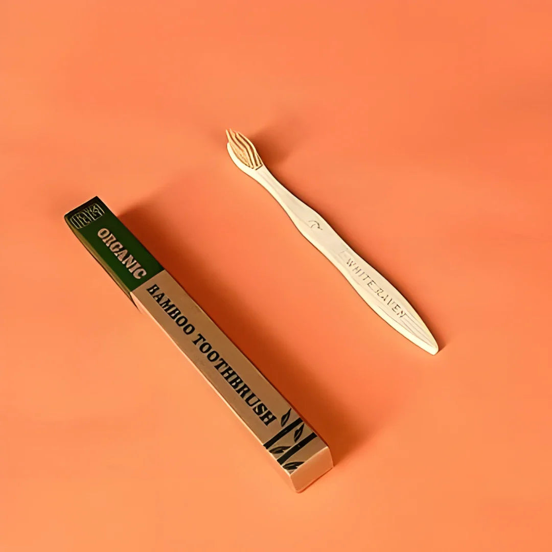 Wooden Bamboo Brush Toothbrush Ultra Soft Bristles - Home Improvement