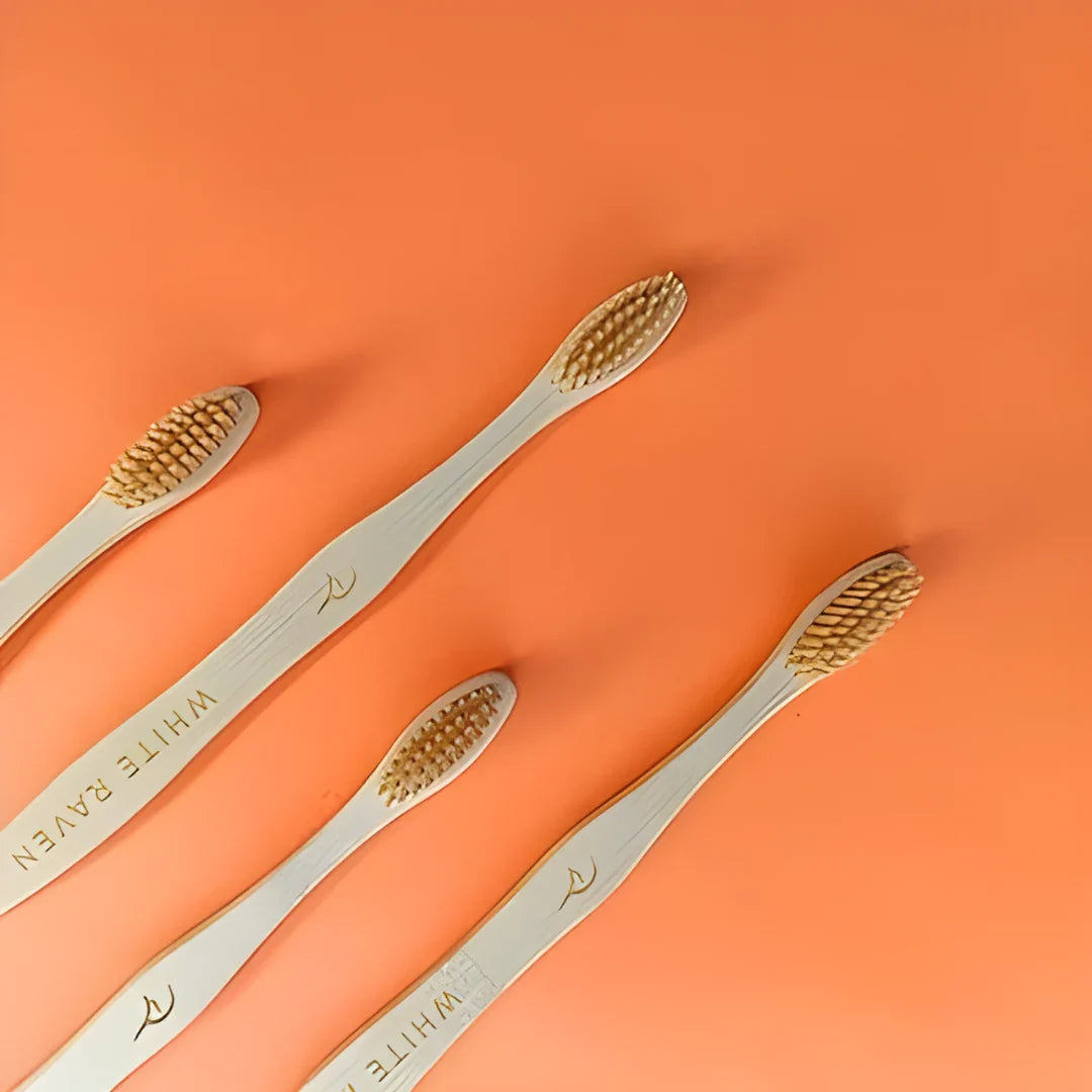 Wooden Bamboo Brush Toothbrush Ultra Soft Bristles - Home Improvement