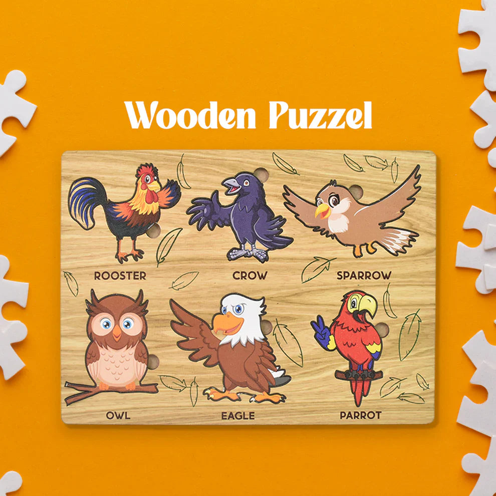 Best wooden bird puzzle learning board - & pegged puzzles | 2025 | fast shipping