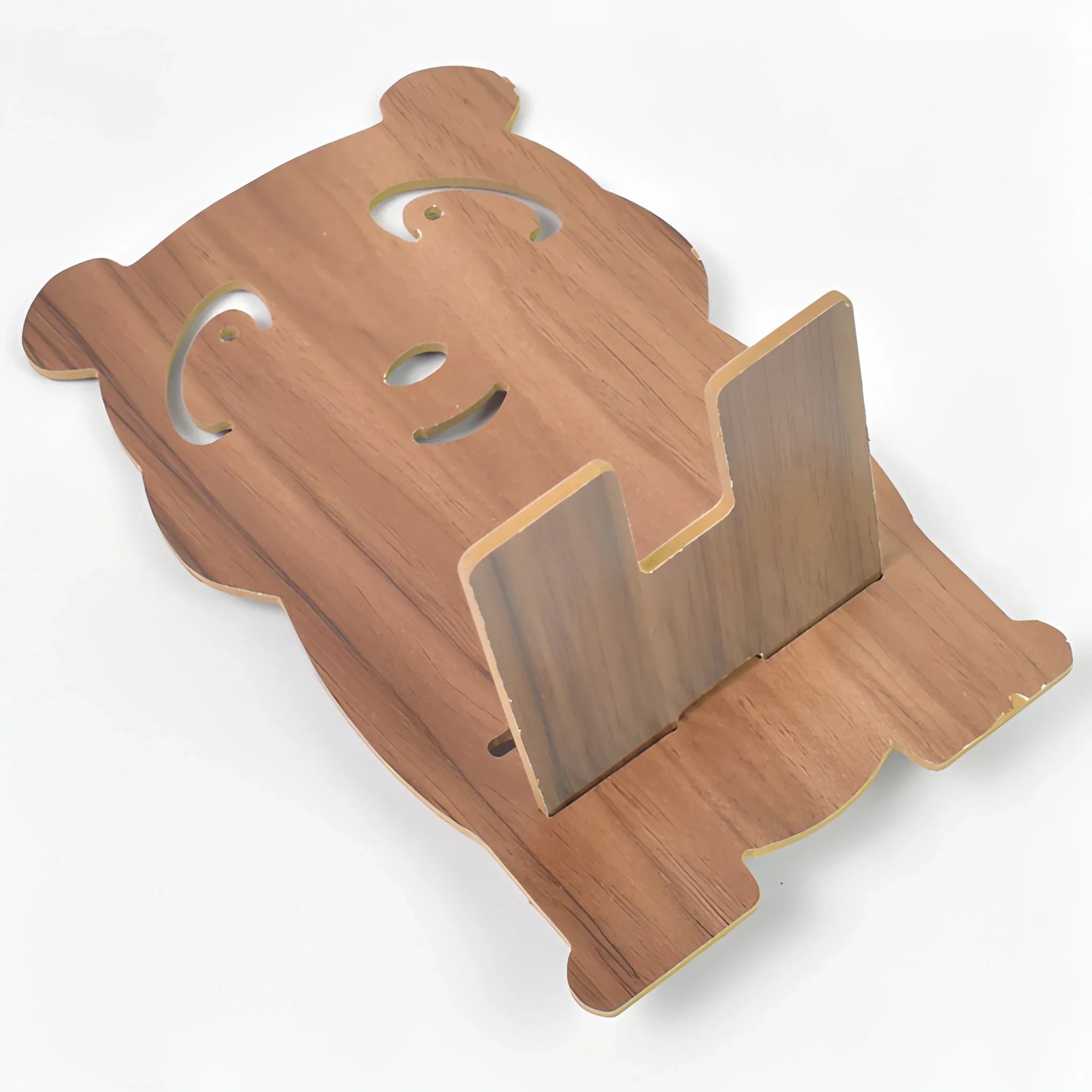 Wooden Cartoon Shape Design Mobile Stand - mobile accessories