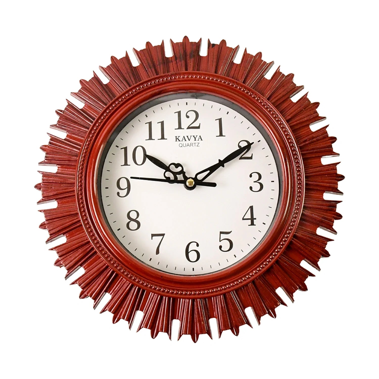 Best wooden look designer wall clock - clocks | 2025 | fast shipping
