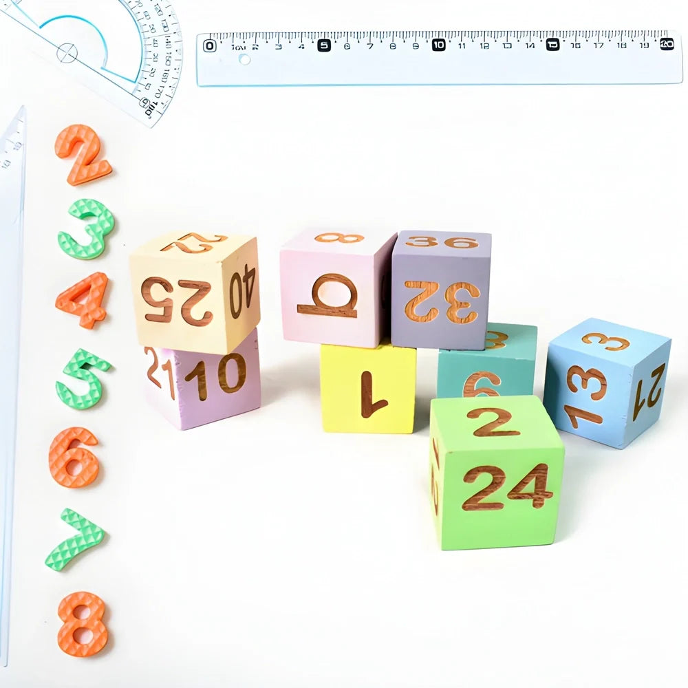Best wooden math flash card game - educational toys | 2025 | fast shipping