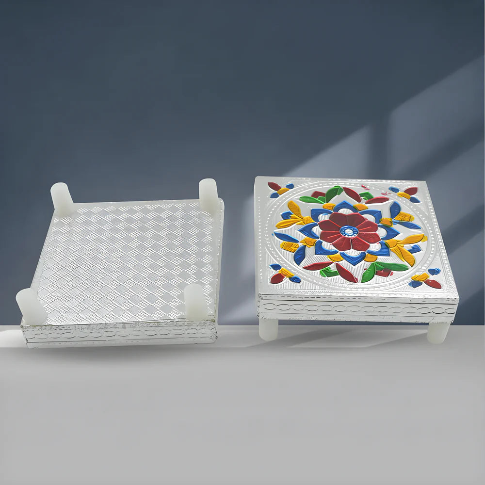 Best wooden meenakari chowki - decor | 2025 | fast shipping