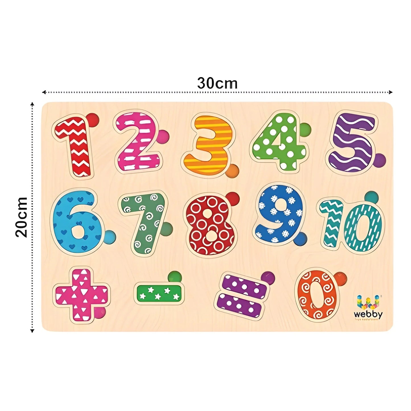 Best wooden number puzzle learning board - 2025 | fast shipping