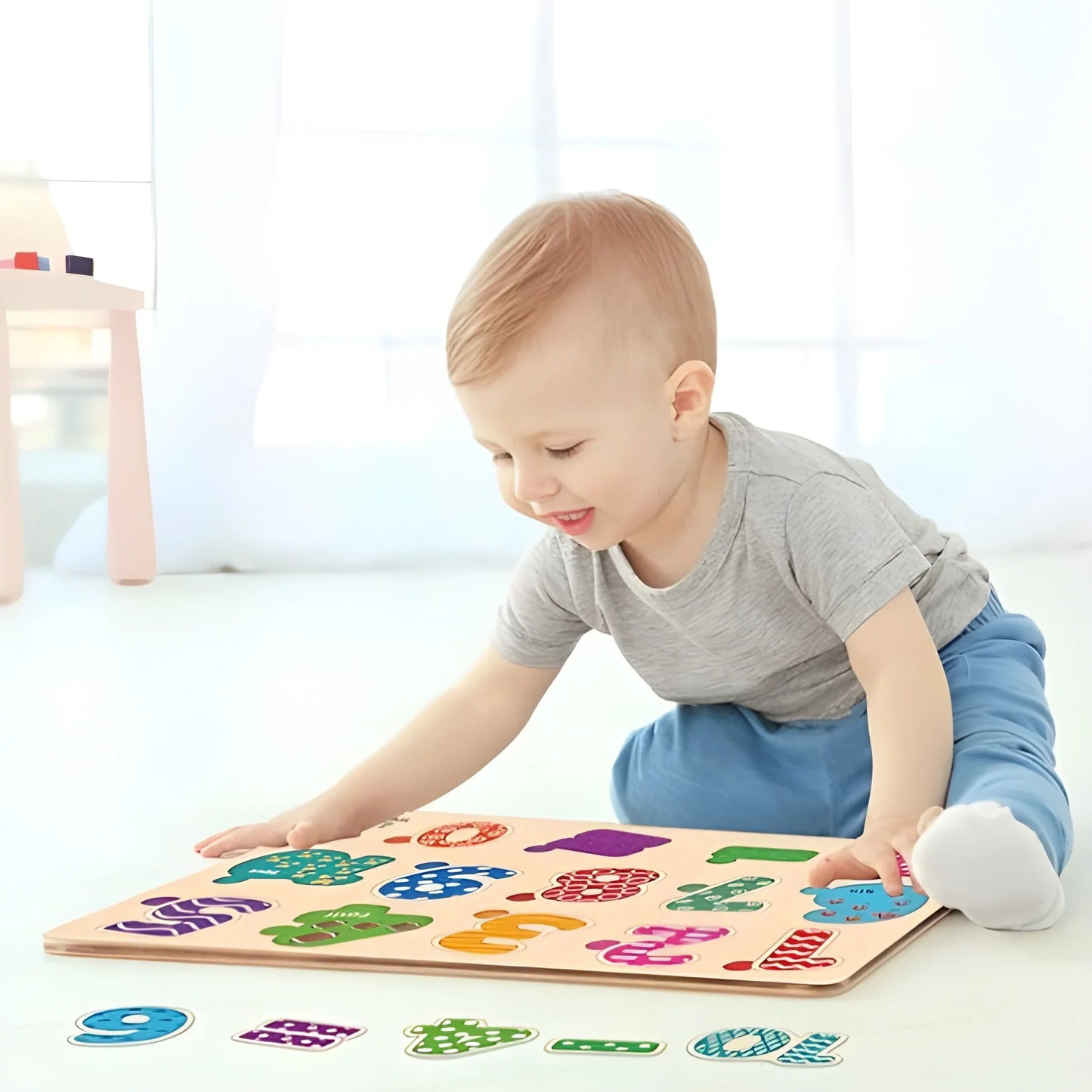 Best wooden number puzzle learning board - 2025 | fast shipping