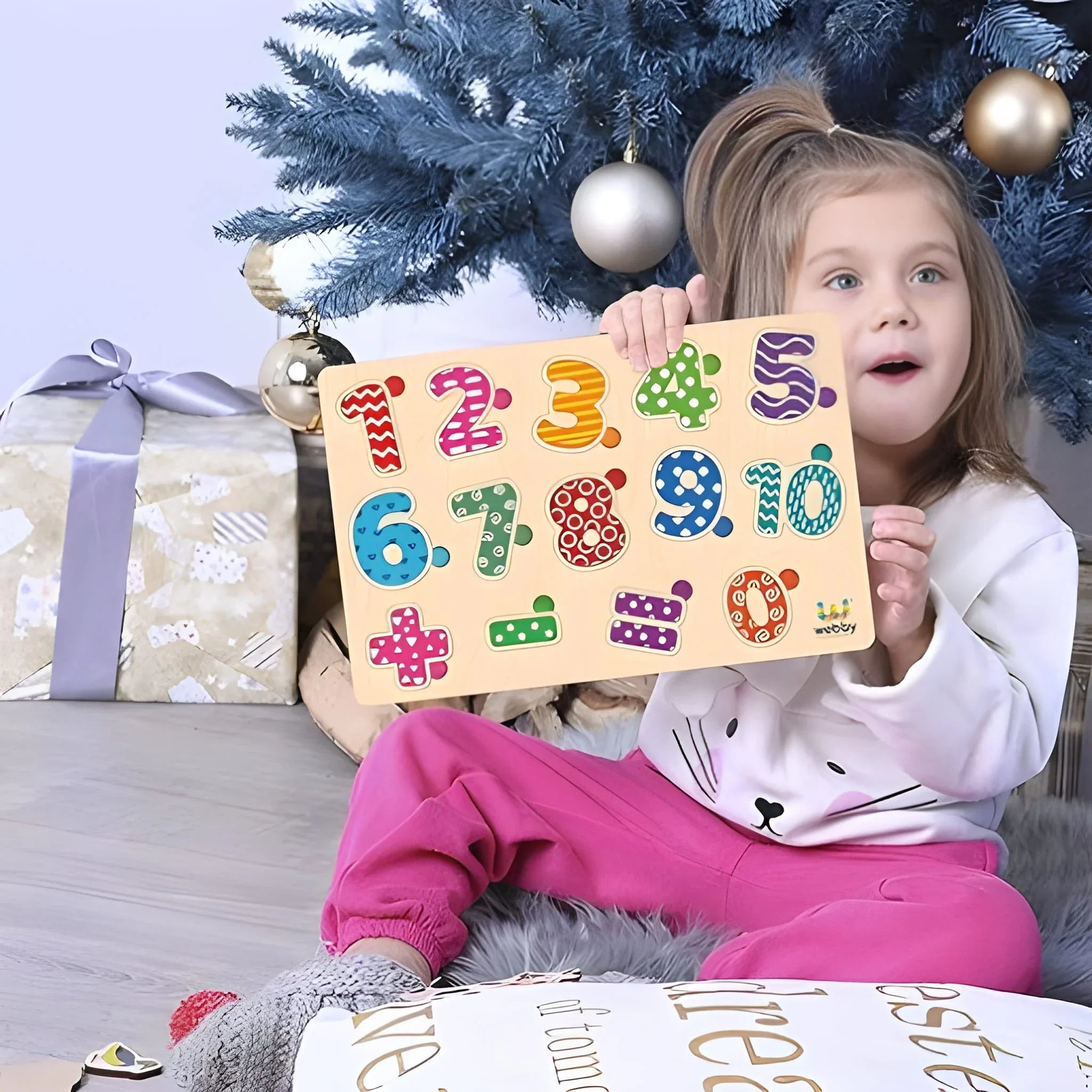 Best wooden number puzzle learning board - 2025 | fast shipping