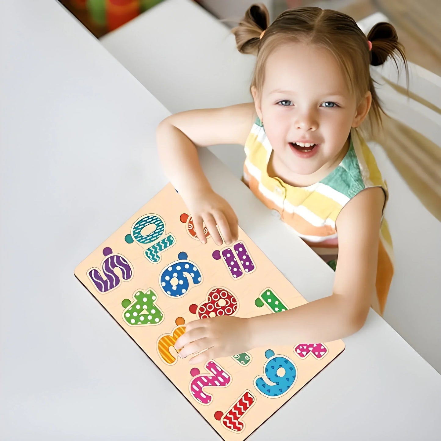 Best wooden number puzzle learning board - 2025 | fast shipping
