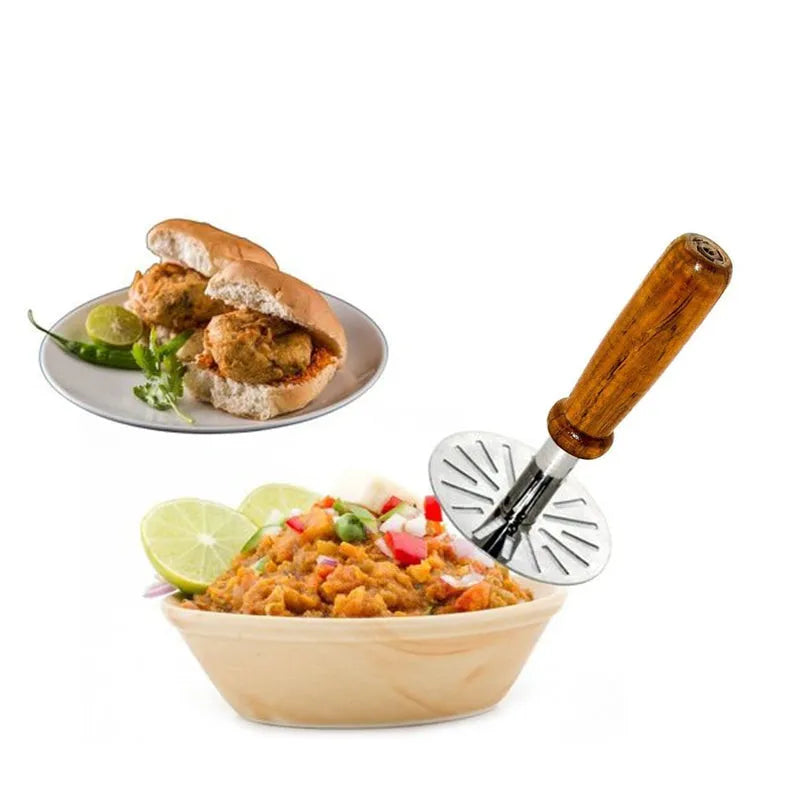 Best wooden paubhaji masher - mashers | 2025 | fast shipping