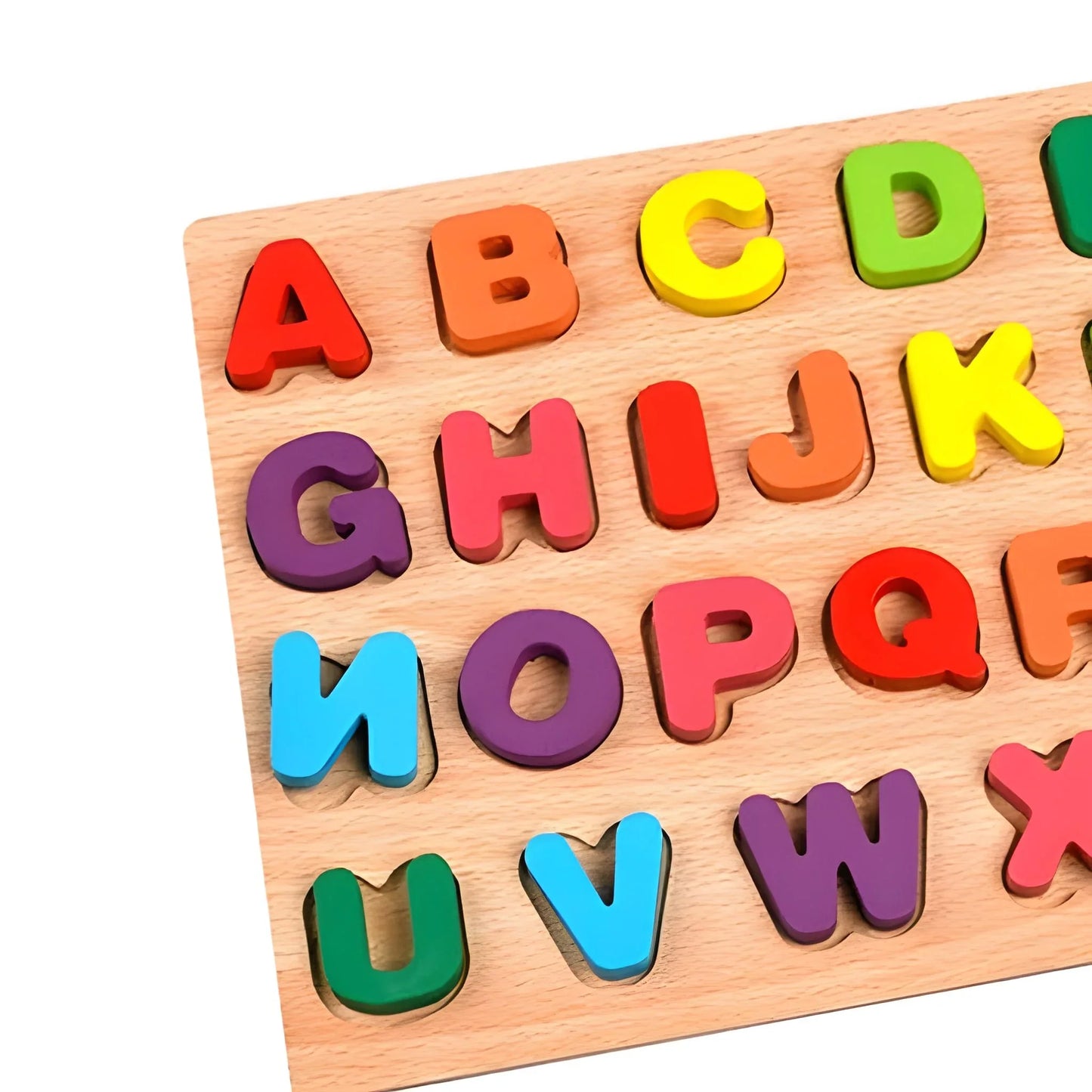 Best wooden puzzle board abc letters - toys & games | 2025 | fast shipping
