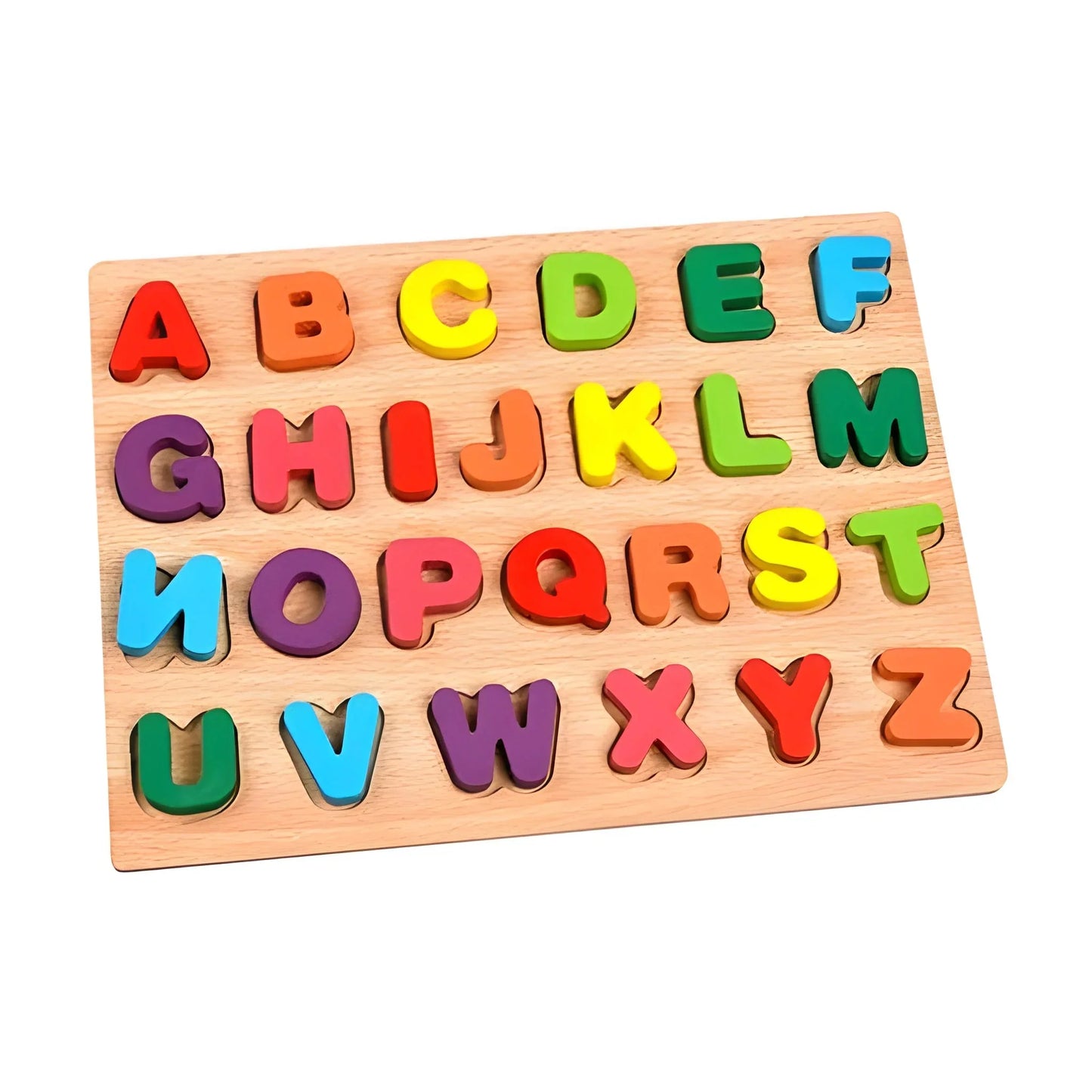 Best wooden puzzle board abc letters - toys & games | 2025 | fast shipping