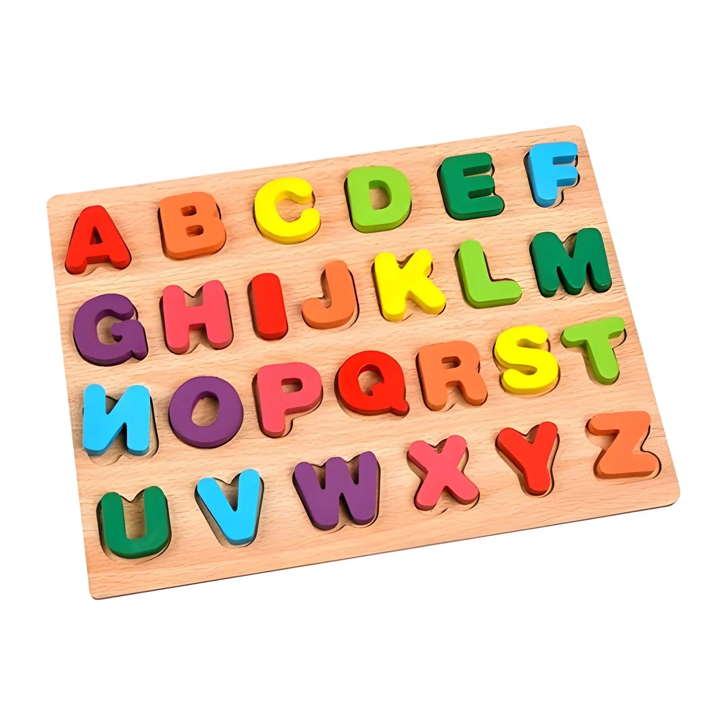 Best wooden puzzle board abc letters - toys & games | 2025 | fast shipping